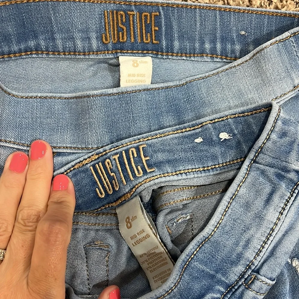 JUSTICE Mid-Rise Leggings